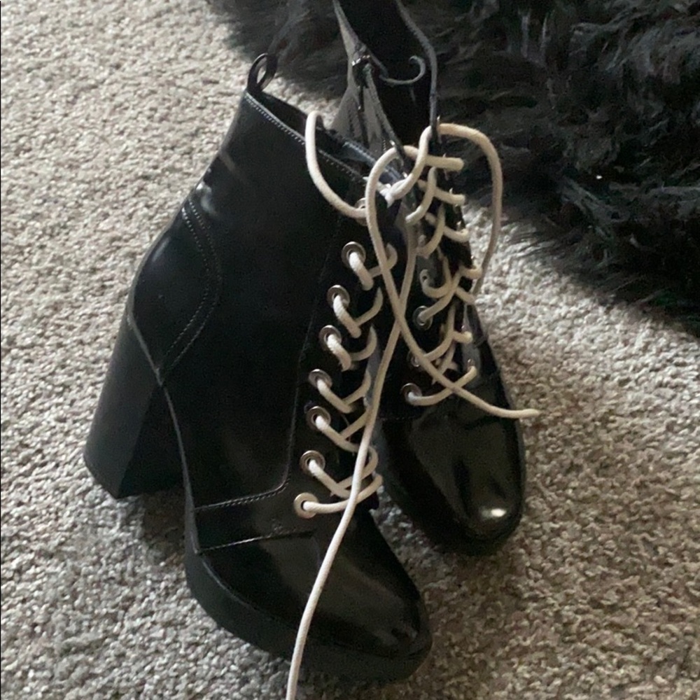 Black boots